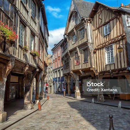 Chambre Douillette Dans Longere Au Vert Lanvallay Kültér fotó
